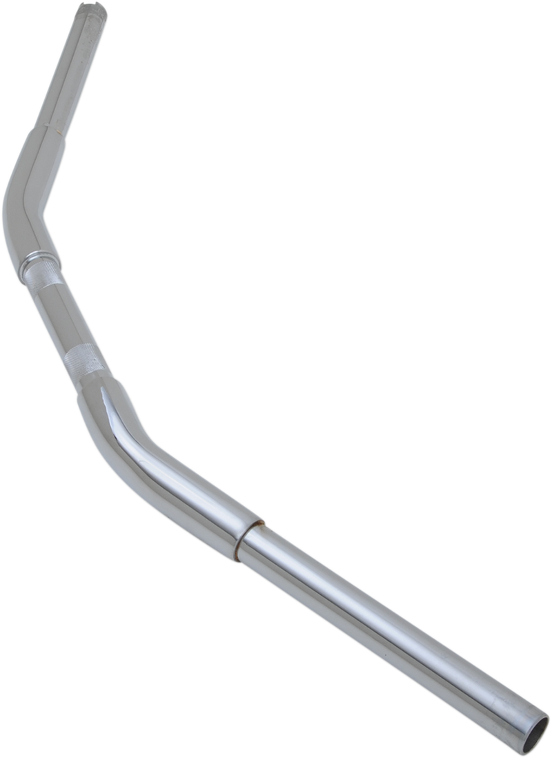 LA CHOPPERS 1 1/4"  FLAT DRAGSTER BAR - CHROME - LA-7304-00