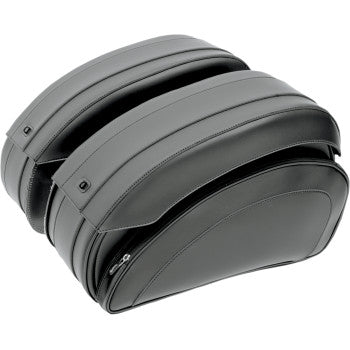 SADDLEMEN Deluxe Throwover Saddlebag EX000522 - PartsOutlet.com.au