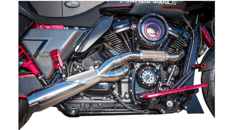 TRASK Big Sexy 2:1 M8 Exhaust - Polished 2017-2022 - TM-5110PO - PartsOutlet.com.au