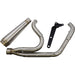 TRASK Assault 2:1 Exhaust - Full Stainless - Straight - '07-'16 FL TM-5000 - PartsOutlet.com.au