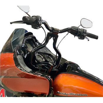 LA CHOPPERS Handlebar - Kage Fighter - 14" - Road Glide - Black - FLTR '15-'22 - LA-7339-14B