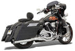 BASSANI XHAUST Road Rage II B1 Power 2:1 Touring Exhaust - Fits '95-'16 Baggers - Chrome FLH-777 - PartsOutlet.com.au