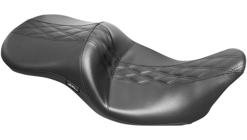 LE PERA Outcast Seat - Black Double Diamond - GT2 - FLH LK-987GT2 - PartsOutlet.com.au