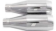 TRASK Slip-On Mufflers - Chrome 2015-2022 - TM-3042CH - PartsOutlet.com.au