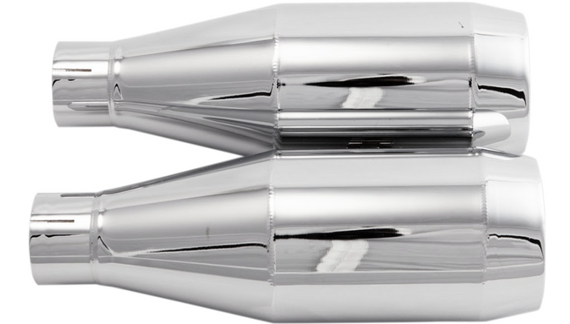 TRASK Slip-On Mufflers - Chrome 2015-2022 - TM-3042CH - PartsOutlet.com.au