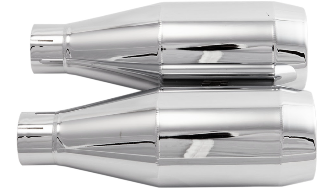 TRASK Slip-On Mufflers - Chrome 2015-2022 - TM-3042CH