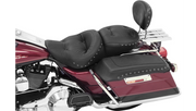 MUSTANG Regal Wide Studded Seat - Harley-Davidson FLH 1997-2007 - 75466 - PartsOutlet.com.au