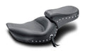 MUSTANG Solo Studded Seat - Harley-Davidson Dyna 1996-2003 - 75471 - PartsOutlet.com.au