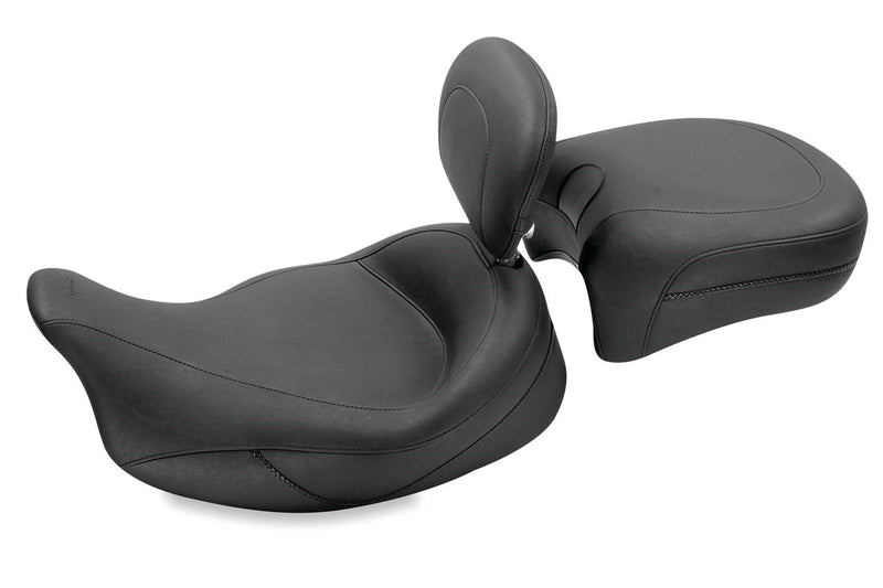 MUSTANG Rear Seat - Smooth - Harley-Davidson FLHT/FLTR 1997-2020 - 79110 - PartsOutlet.com.au