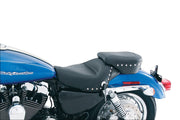 MUSTANG Rear Seat - Studded - Harley-Davidson Sportster XL/C 2004-2021 - 76501 - PartsOutlet.com.au