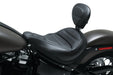 MUSTANG Solo Touring Seat - Driver's Backrest - Harley-Davidson Slim 2018+ FLSL 79028 - PartsOutlet.com.au