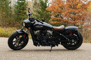 MUSTANG Solo Seat - Brown - Indian Scout Bobber 2018-2023 - 76843 - PartsOutlet.com.au