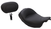 MUSTANG Vintage Solo Seat - Driver's Backrest - Harley-Davidson FL 2008+ 79600 - PartsOutlet.com.au