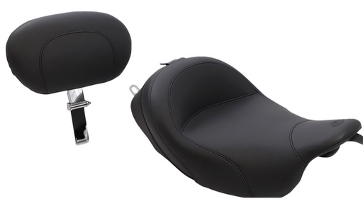 MUSTANG Vintage Solo Seat - Driver's Backrest - Harley-Davidson FL 2008+ 79600 - PartsOutlet.com.au