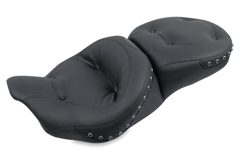 MUSTANG Regal Touring Seat - Black - Harley-Davidson FL 2008-2021 - 76038 - PartsOutlet.com.au