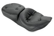 MUSTANG Regal Wide Touring Seat - Harley-Davidson FLH 1997-2007 - 75465 - PartsOutlet.com.au