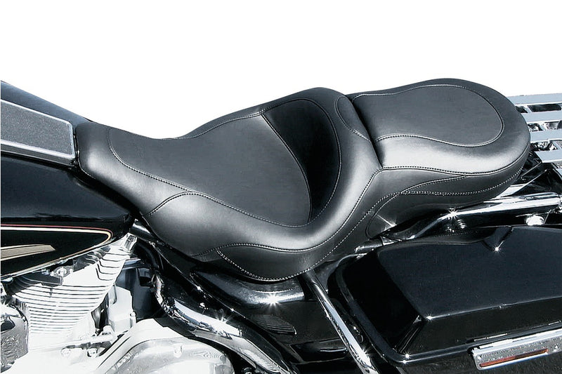 MUSTANG Sport Seat - Plain - Harley-Davidson FLT 1997-2007 - 75454 - PartsOutlet.com.au