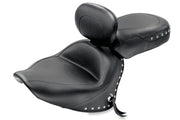 MUSTANG Sport Seat - Studded - Driver's Backrest - Yamaha Vstar 1300 2007-2017 - 79476 - PartsOutlet.com.au