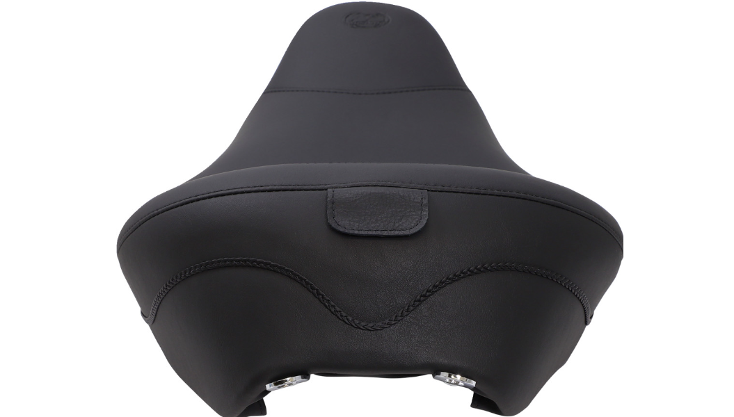 MUSTANG Vintage Solo Seat - Driver's Backrest - Harley-Davidson FL 2008+ 79600 - PartsOutlet.com.au