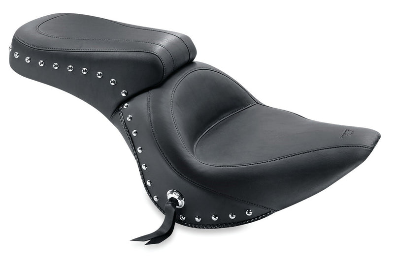 MUSTANG Studded Seat - Harley-Davidson Fat Boy 2006-2017 Wide Tyre - 76401 - PartsOutlet.com.au