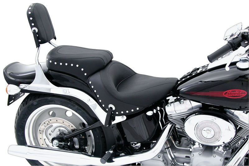 MUSTANG Studded Seat - Harley-Davidson Fat Boy 2006-2017 Wide Tyre - 76401 - PartsOutlet.com.au