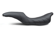 MUSTANG Revere Journey Seat - Gravity - Black - Harley-Davidson FL 2008+ 74112 - PartsOutlet.com.au