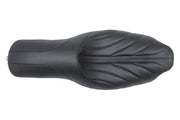 MUSTANG Revere Journey Seat - Gravity - Black - Harley-Davidson FL 2008+ 74112 - PartsOutlet.com.au
