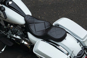 MUSTANG Super Tripper Seat - Carbon - Harley-Davidson FL 2008+ 75202 - PartsOutlet.com.au