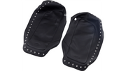 MUSTANG Saddlebag Lid Covers - Chrome Stud - 2014-2021 - FL 77623 - PartsOutlet.com.au