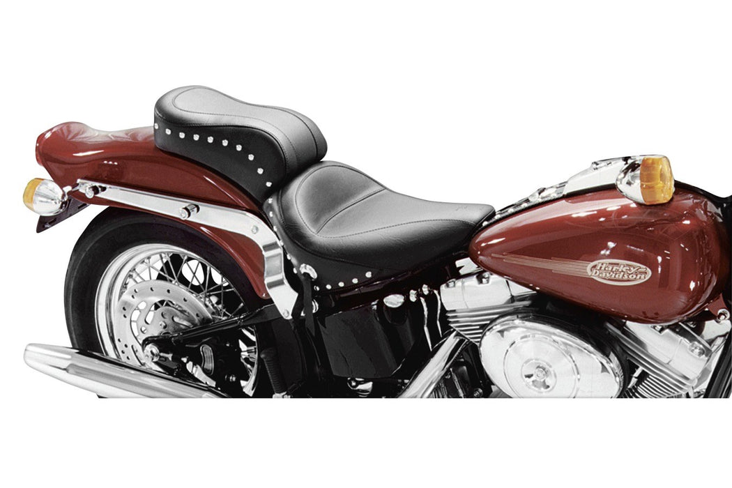 MUSTANG Skirted Solo Seat - Harley-Davidson Softail 1984-1999 - 75490 - PartsOutlet.com.au