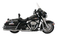 MUSTANG Solo Chrome Studded Seat - Driver's Backrest - Harley-Davidson FL 2008+ 79602 - PartsOutlet.com.au