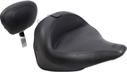 MUSTANG Wide Vintage Solo Seat - Driver's Backrest - Harley-Davidson Deluxe 2005-2017 - 79914 - PartsOutlet.com.au