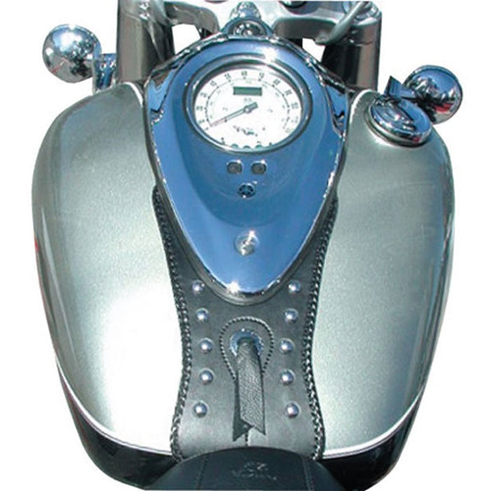 MUSTANG Tank Bib with Studs and Concho - Yamaha XV1700 1999-2012 - 93152