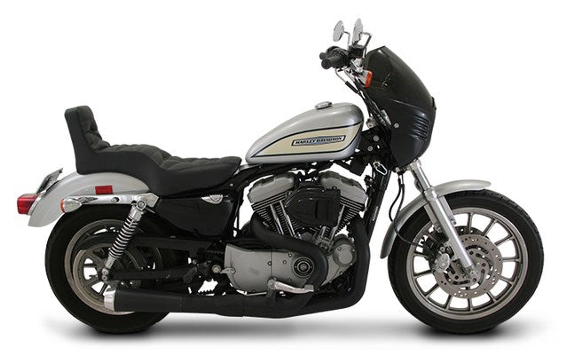 MUSTANG Throwback™ Seat - Harley-Davidson Sportster XL 2004-2021 - 75126 - PartsOutlet.com.au