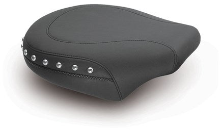 MUSTANG Touring Rear Seat - Studded - Harley-Davidson Slim FXS 2011-2017 - 76751 - PartsOutlet.com.au