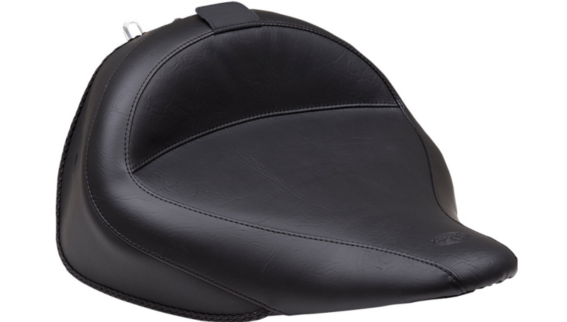 MUSTANG Wide Vintage Solo Seat - Driver's Backrest - Harley-Davidson Deluxe 2005-2017 - 79914 - PartsOutlet.com.au