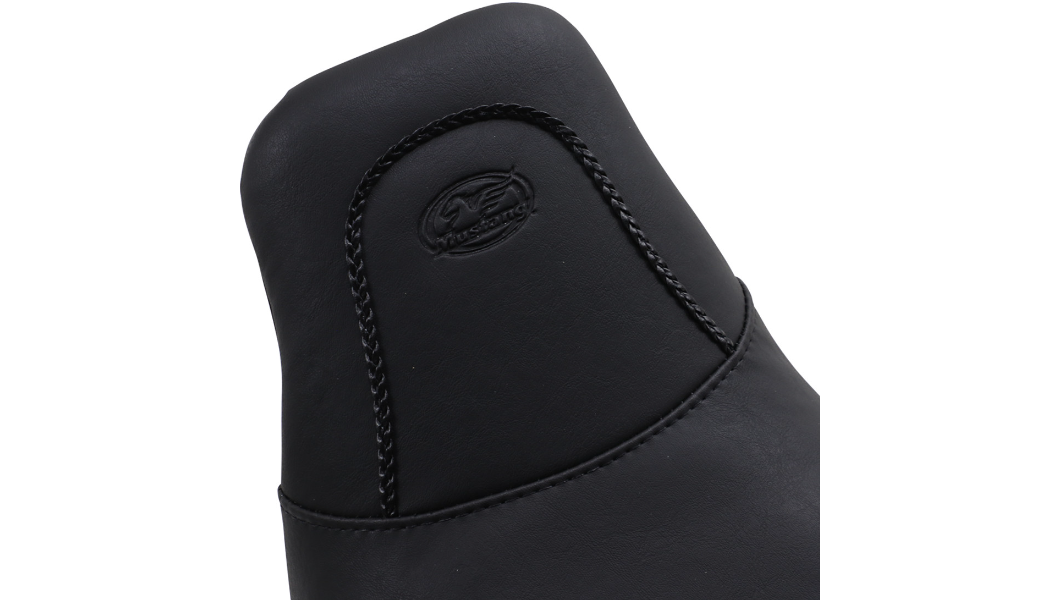 MUSTANG Solo Seat - Driver's Backrest - Harley-Davidson FLT 1997-2007 - 79127 - PartsOutlet.com.au