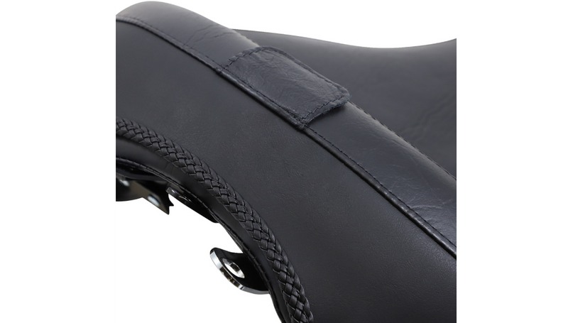MUSTANG Wide Vintage Solo Seat - Driver's Backrest - Harley-Davidson Deluxe 2005-2017 - 79914 - PartsOutlet.com.au