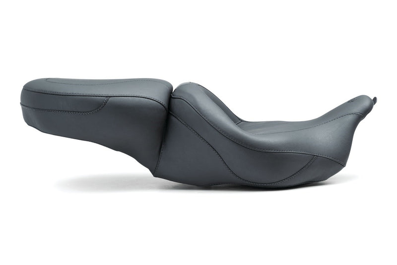 MUSTANG Touring Seat - Smooth - Harley-Davidson FL 2008+ 76033 - PartsOutlet.com.au