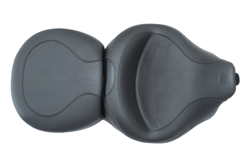 MUSTANG Touring Seat - Smooth - Harley-Davidson FL 2008+ 76033 - PartsOutlet.com.au