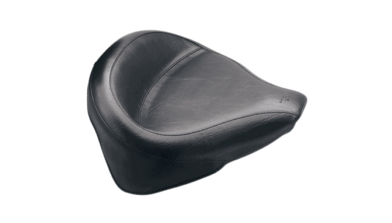 MUSTANG Wide Vintage Solo Seat - Harley-Davidson Softail 1984-1999 - 75757 - PartsOutlet.com.au