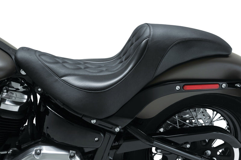 MUSTANG Tripper Seat - Fastbreak - Harley-Davidson Slim FLSL 2018+ 75065 - PartsOutlet.com.au