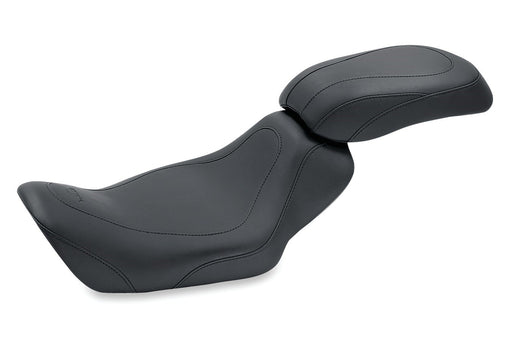 MUSTANG Tripper Solo Seat - Tuck and Roll - Harley-Davidson Dyna 2006-2017 - 76580 - PartsOutlet.com.au