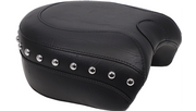 MUSTANG Wide Rear Passenger Seat - Studded - Harley-Davidson Sportster XL 2004-2021 - 79377 - PartsOutlet.com.au