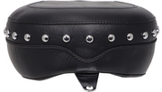 MUSTANG Wide Rear Passenger Seat - Studded - Harley-Davidson Sportster XL 2004-2021 - 79377 - PartsOutlet.com.au