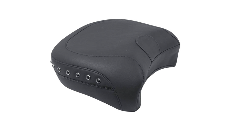 MUSTANG Wide Rear Seat - Studded - Harley-Davidson 2009-2021 - FLHR 79112 - PartsOutlet.com.au