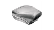 MUSTANG Wide Rear Seat - Studded - Harley-Davidson 2000-2015 - FLST 76180 - PartsOutlet.com.au