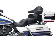 MUSTANG Lowdown Seat - Plain - Harley-Davidson FL 2008+ 79700 - PartsOutlet.com.au