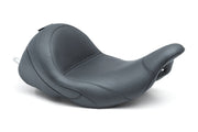 MUSTANG Lowdown Vintage Seat with Driver Backrest - Harley-Davidson FL 2009+ 79910 - PartsOutlet.com.au
