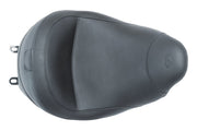 MUSTANG Lowdown Vintage Seat with Driver Backrest - Harley-Davidson FL 2009+ 79910 - PartsOutlet.com.au